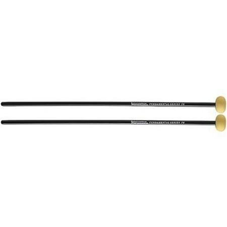 Innovative Percussion F8 Fundamental Series Medium Rubber Marimba Mallets w/ Birch