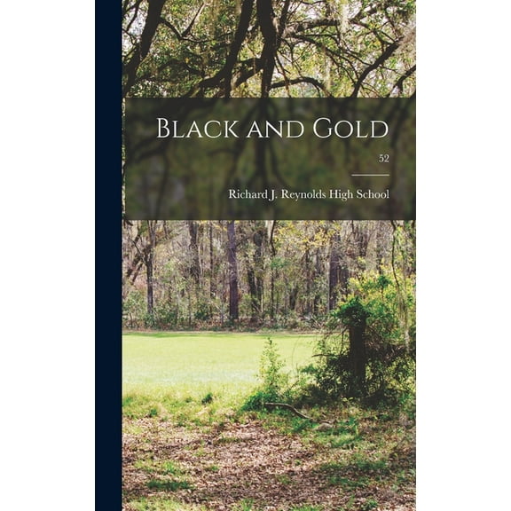 Black and Gold; 52, (Hardcover)
