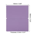 thumbnail image 2 of Unique Bargains Blank Greeting Cards,100pack Favor Decor Foldable Card ,Purple Pearlescent Paper, 2 of 5