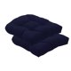 thumbnail image 2 of 2 piezas de almohadillas de asiento de silla con relleno redondo trasero al Sharpla cojines de asiento capitoné, 2 of 7