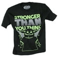 thumbnail image 2 of Star Wars Boy's The Mandalorian Baby Yoda Grogu Stronger Than You Think Childre's Kids T-Shirt, 2 of 2