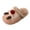A245#Pink, variant on ichuanyi Womens Christmas Cute Reindeer Antlers House Slippers Funny Christmas Deer Horn Ear Indoor Home Shoes Plush Fuzzy Warm Bedroom Slippers