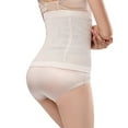 thumbnail image 4 of Elainilye Fashion Waist Cincher Shapewear Tummy Control Corset High Waist Draw Back Body Shaping Slimming Waist Shapewear,Beige, 4 of 5