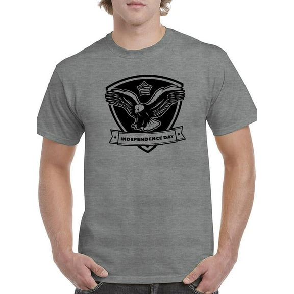 Eagle Independence Day T-Shirt Men -Image by Shutterstock, Male Large