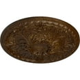 thumbnail image 3 of 32 3/8"OD x 3 1/2"P Tristan Ceiling Medallion (Fits Canopies up to 6 1/4"), Hand-Painted Root Beer Crackle, 3 of 6