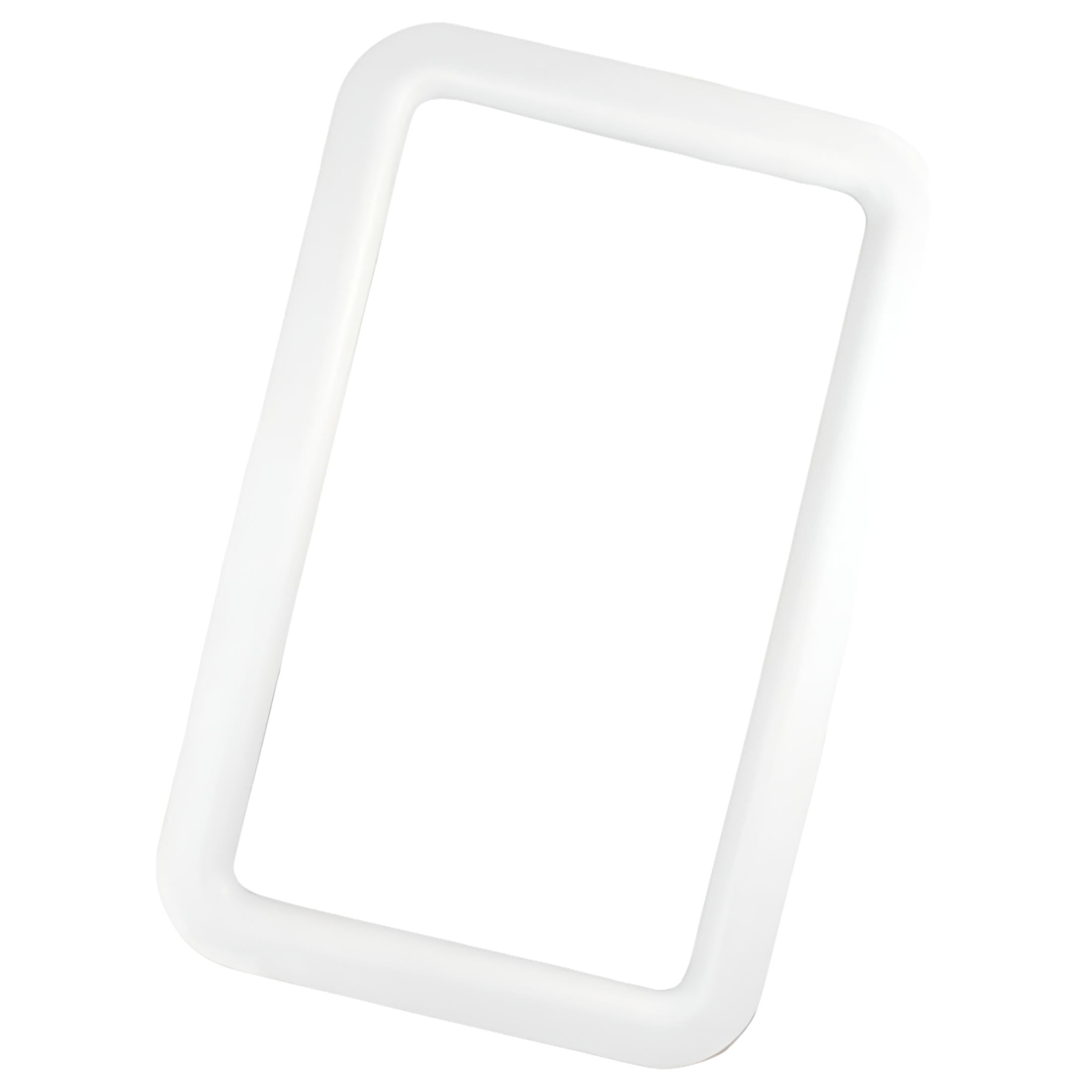 JR Products 11011 Deluxe RV Entry Door Window Frame Set - White