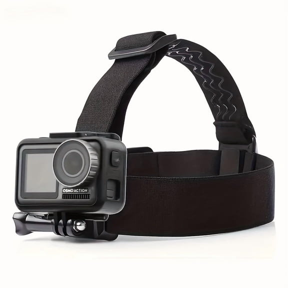 Adjustable Sports Camera Head Strap with Comfort Pads Compatible with GoPro Hero13/12/11/10/9/8/7,AKASO EK7000, Brave 4/7Le,V50X More Suitable for Outdoor Activities, Surfing,Handheld Video Recording