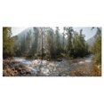 thumbnail image 2 of Panorama de la Rivière des Montagnes - Impression sur Toile Paysage, 2 of 3