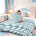 thumbnail image 4 of Erosebridal Abstract Striped Full Size Comforter Sets,Minimalist Stripe Bedding Comforter Set,Reversible,3-Piece,1 Comforter and 2 Pillowcases, 4 of 7