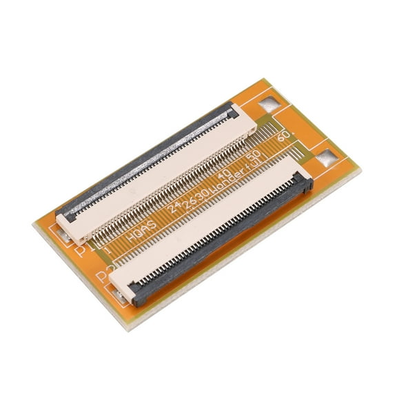 PiccoCasa 0.5mm Pitch 50 Pins to 50 Pin Extension Connector Aapter for FFC FPC Cable Extend ZIP HDD