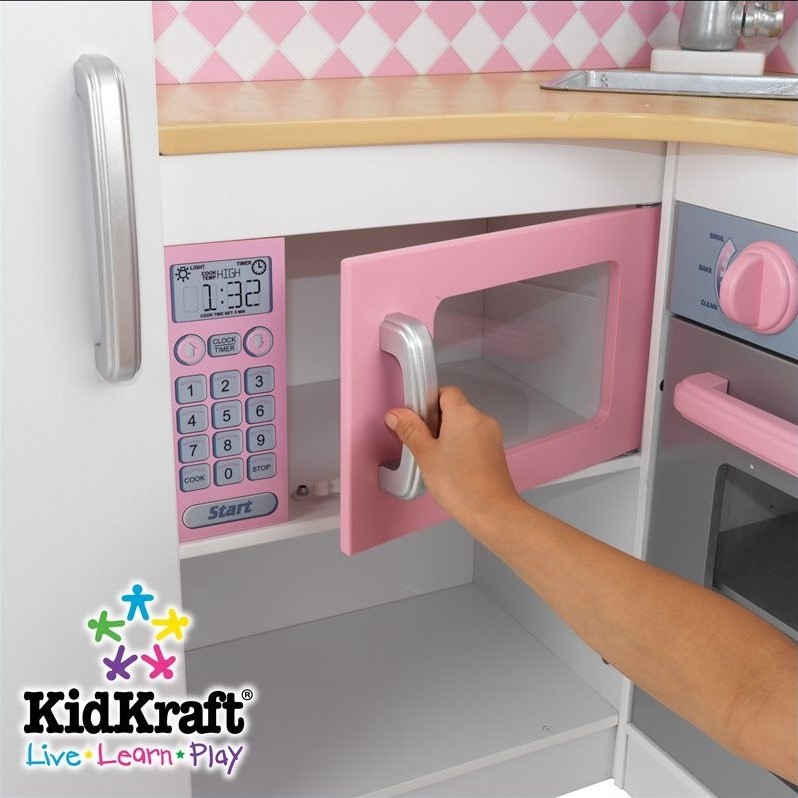 KidKraft Grand Gourmet Corner Play Kitchen with 5 Accessories - image 5 of 7