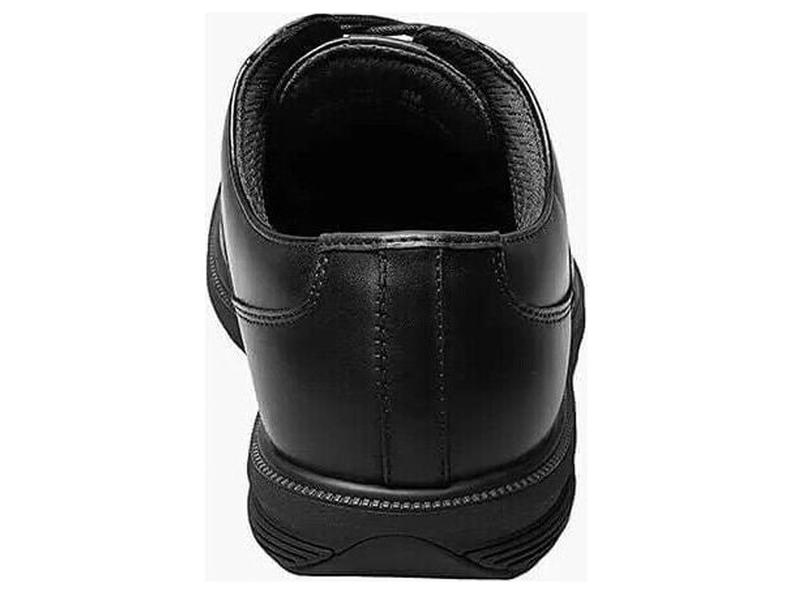 Nunn Bush Marvin Street Plain Toe Oxford Shoes Kore Leather Black 84715-001 - image 2 of 7