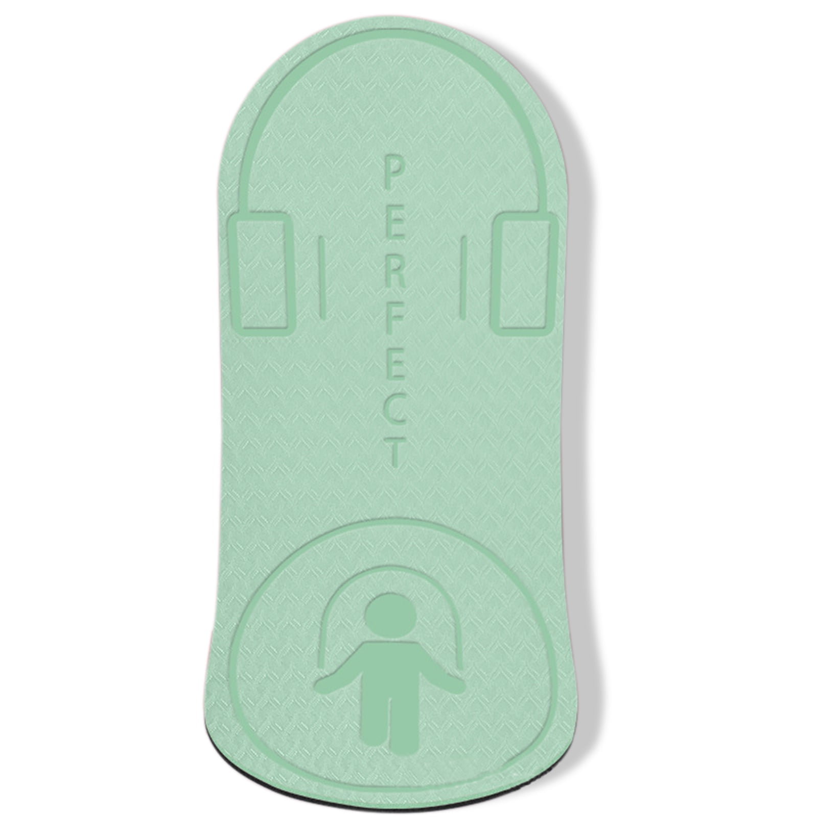 Jump Rope Mat Impact Absorption Skipping Rope Exercise Mat for