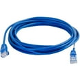 thumbnail image 2 of C2G Cat5e Snagless Unshielded (UTP) Slim Network Patch Cable - patch cable - 5 ft - blue, 2 of 2