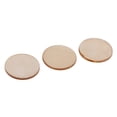 thumbnail image 3 of segolike 100 Pcs Formes Rondes en Bois Non Finies Plaque d'Embellissement pour Mariage DIY, 3 of 7