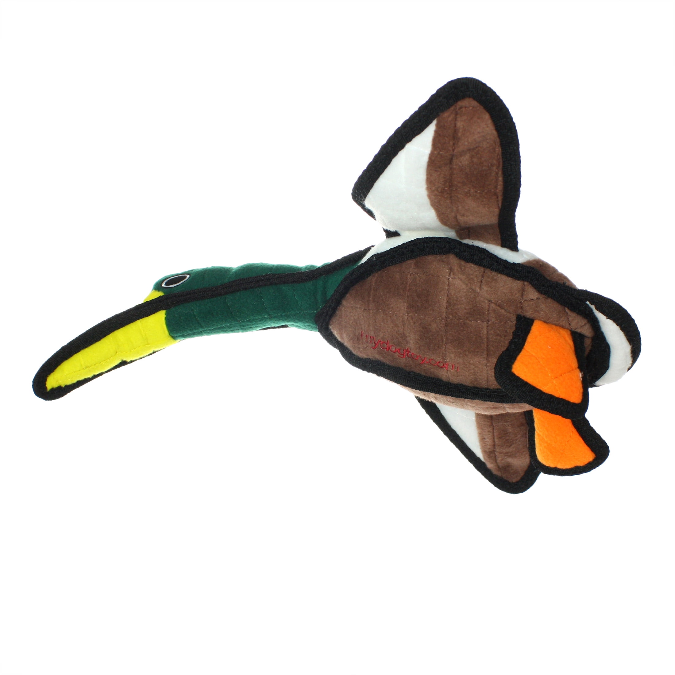 Tuffy Barnyard Duck Durable Plush Squeaky Dog Toy