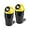 yellow-2 pack, variant on 2 Pack Automotive Cup Holder Garbage, Mini Car Trash Can, Small Automatic Portable Trash Can for Car, Home, Office (Red)