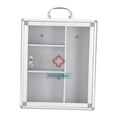 thumbnail image 3 of BELOVING Aid Wall Cabinet Easy to Install Storage Case for Home Office Business L, 3 of 10