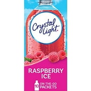 Crystal Light Sugar-Free Raspberry Ice Drink Mix (10 On-The-Go Packets)