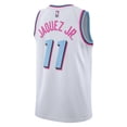 thumbnail image 3 of Unisex Nike Jaime Jaquez Jr. White Miami Heat 2024/25 Swingman Player Jersey - City Edition, 3 of 3