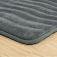 thumbnail image 7 of Somerset Home 2 Piece Memory Foam Bath Mat Set - Platinum, 7 of 7
