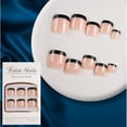 thumbnail image 3 of RAGUPEL Press On Nails Short,Easy Press-On Application Fake Nails,Long-Lasting and Comfortable Almond Nail Tip,Style7, 3 of 4