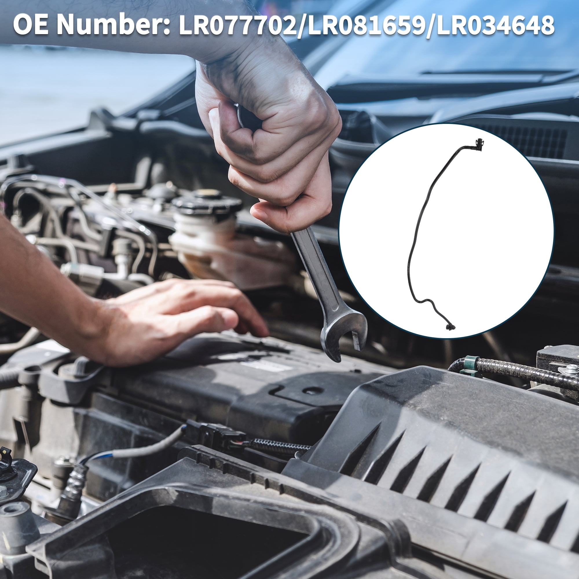 Unique Bargains Effective Radiator Hose for Land Rover Discovery and Range Rover 2017-2020