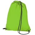 thumbnail image 1 of BagBase Budget Water Resistant Sports Gymsac Drawstring Bag (11L) (Pack of 2), 1 of 1