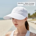 thumbnail image 7 of Hkoxplj Wide Brim Ponytail Baseball Cap Sun Hat for Men Women Quick Dry Adjustable Lightweight Running Hat Hiking Hat Golf Fishing Cap UPF 50 Breathable All Season Outdoor Sports Hat, 7 of 7