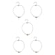 thumbnail image 1 of Tobillera ajustable Sonducket perla elegante aleación resistente estrella de mar plata 5Conjunto, 1 of 6