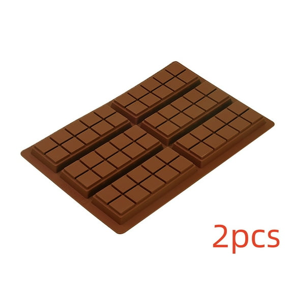 TopLLC Baking Molds New Household Liulian Chocolate Small Rectangular Cake Baking Mould Cake baking