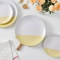 thumbnail image 4 of Stone Lain Lizzy 12-Piece Dinnerware Set Stoneware, Yellow, 4 of 6