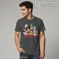 thumbnail image 2 of Men's Mickey & Friends Disney Squad Group Shot  Graphic Tee Charcoal Heather Medium, 2 of 10