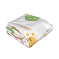 thumbnail image 3 of XMXT Flannel Throw Blanket for Couch, Animal Illustration Patterns Bed Sofa Decor Blankets for Home Bedroom, 40 x 30 inches, 3 of 9