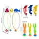 thumbnail image 3 of Juguetes de piscina, juguetes para bebés, juguetes de buceo en piscina para niños, juegos de natación subacuáticos con coloridos juguetes flotantes que se hunden, ideales para búsquedas de tesoros en, 3 of 6