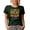 Military Green, variant on I Like Orcas and Maybe 3 People - Orca Lover Introvert, Black T-Shirt, Medium