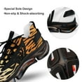 thumbnail image 7 of Tiger Pattern Walking Shoes for Men Woman Lightweight Tennis Fashion Elastic Sports Shoes Cushion Basketball Shoes, 7 of 7