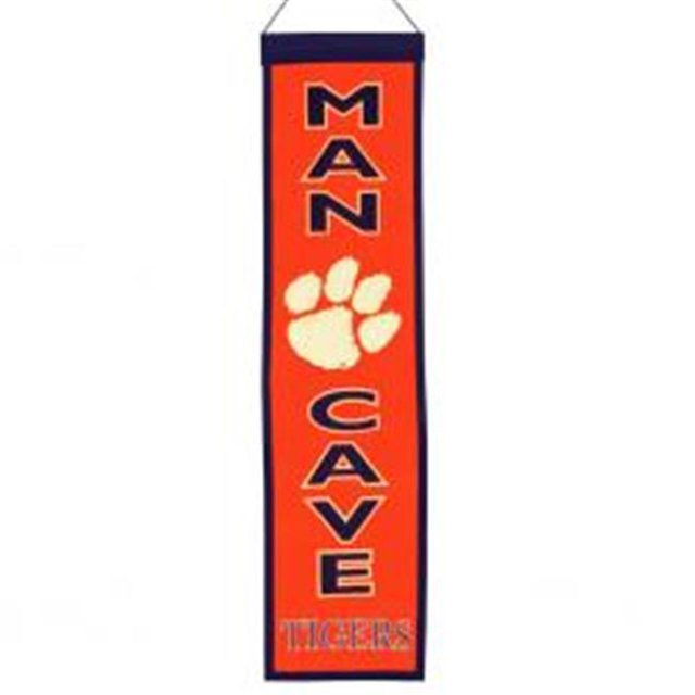 Winning Streak Sports 49043 Clemson Homme Grotte Bannière