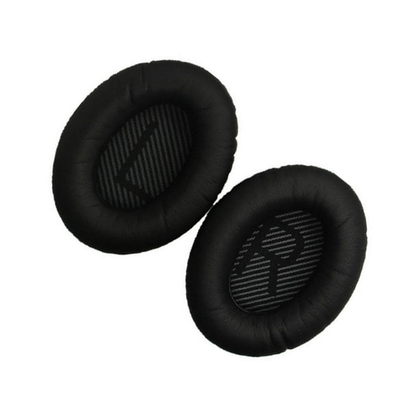 Seitruly Almohadillas para los oídos Cojín para auriculares Profesional Cancelación de ruido Reemplazo de piezas de reparación para Relojes inteligentes Negro