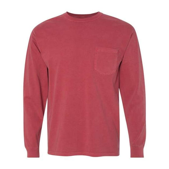 Camiseta de manga larga con bolsillo Crimson Colores Confort 4410 Small