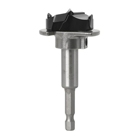 

65mm Carbide Wood Auger Opener Woodworking Hinge Hole Drilling Cutter Silver