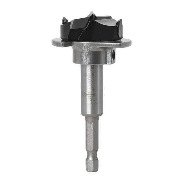 Brocas de 35 mm Perforación de orificios de de madera maciza Punta de de vástago hexagonal para herramientas eléctricas Brocas Sunnimix abridor de agujeros