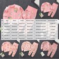 thumbnail image 3 of TOWED22 Little Boys Girls Pajamas 2 Pieces Long Set Cotton Sleepwear Kids Excavator Pjs Toddler Winter Clothes 3 6 9 12 18 24 Months 2 3 4 5 6 7 8 9 Years(Orange,3-4 Y), 3 of 4