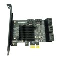 thumbnail image 2 of Tarjeta de expansión PCI-E a 3.0 CUTICAT Convertidor de tarjeta de expansión 6Gbps para PC de escritorio 1pc, 2 of 5