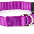 thumbnail image 6 of Country Brook Petz® Bright Purple Everyday Nylon Dog Collar and Leash, Large, 6 of 7