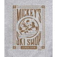 thumbnail image 3 of Disney - Mickey's Ski Shop - Men's Crew Fleece Sweatshirt, 3 of 5