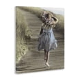 thumbnail image 2 of Stupell Industries Coastal Girl With Sun Hat Walking Canvas Art, 30 x 40, by Kendra Dew, 2 of 8