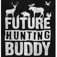 thumbnail image 2 of Future Hunting Buddy Little Hunter Toddler Boy Girl T Shirt Infant Toddler Brisco Brands 12M, 2 of 6