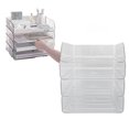 thumbnail image 1 of Letter Tray Desk Organizer, Transparent Desk Letter Tray Set  for Office, 1 of 7