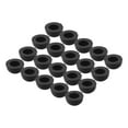 Verolina 20Pcs Bull Nose Rubber BBQ Bottle Gas Seal Dome Shaped O Ring